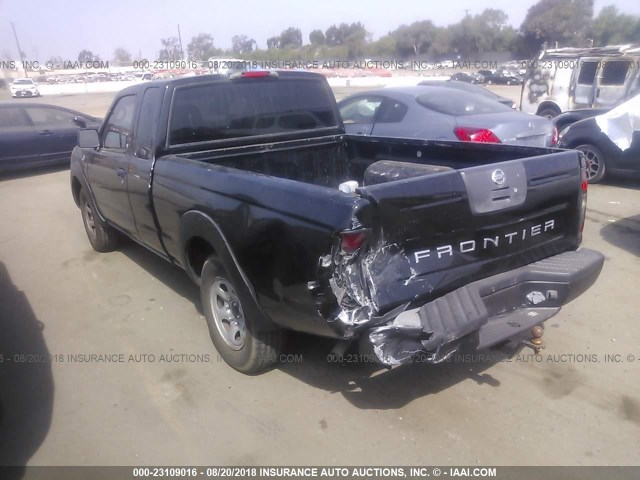 1N6DD26T03C469754 - 2003 NISSAN FRONTIER KING CAB XE BLACK photo 3