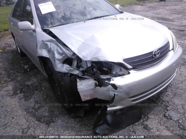 4T1BE32K93U228212 - 2003 TOYOTA CAMRY LE/XLE/SE SILVER photo 6