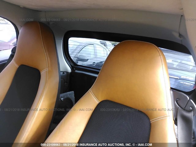 WMEEJ31XX8K166625 - 2008 SMART FORTWO PURE/PASSION Light Blue photo 8