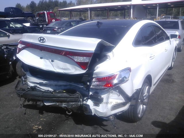 KMHFH4JG0FA440272 - 2015 HYUNDAI AZERA LIMITED WHITE photo 6