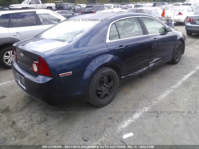 1G1ZG57B994102984 - 2009 CHEVROLET MALIBU LS 蓝色 照片 4