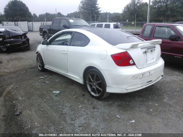JTKDE167260116248 - 2006 TOYOTA SCION TC 白色 照片 3