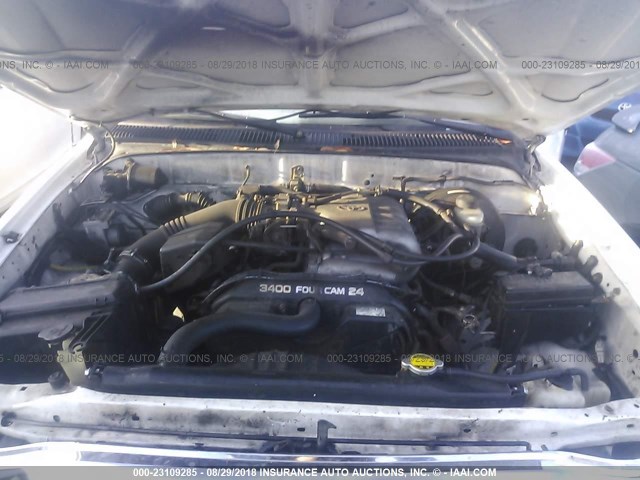 5TEGN92N53Z193747 - 2003 TOYOTA TACOMA DOUBLE CAB PRERUNNER WHITE photo 10