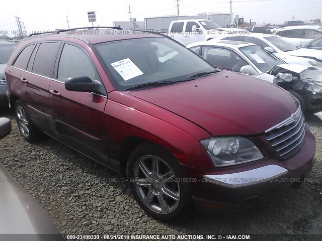 2C8GF68405R531377 - 2005 CHRYSLER PACIFICA TOURING RED photo 1