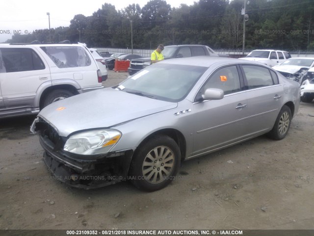 1G4HP57256U188756 - 2006 BUICK LUCERNE CX GRAY photo 2