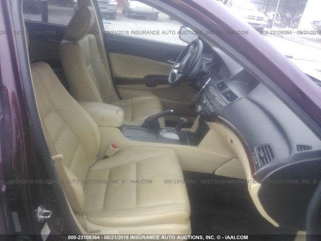5J6TF2H53CL003768 - 2012 HONDA CROSSTOUR EXL ბურგუნდია ფოტო 5