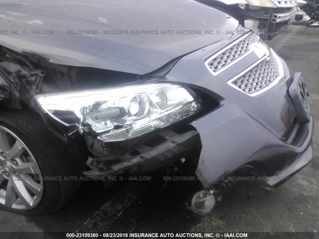 1G11H5SA6DF284293 - 2013 CHEVROLET MALIBU LTZ 灰色 照片 6