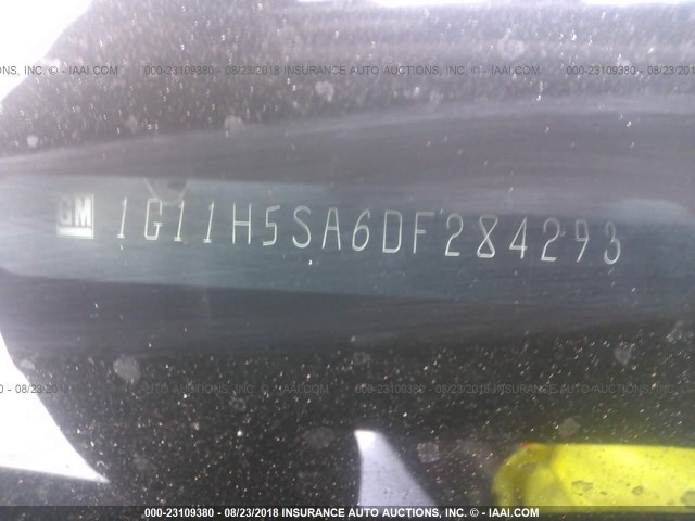 1G11H5SA6DF284293 - 2013 CHEVROLET MALIBU LTZ 灰色 照片 9