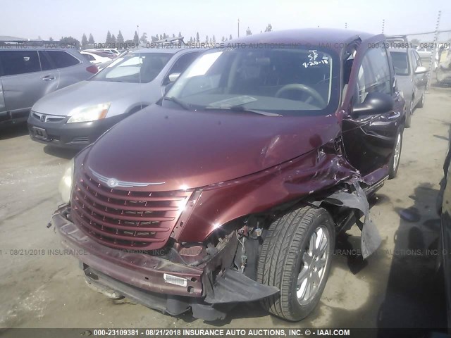 3A8FY58BX8T242744 - 2008 CHRYSLER PT CRUISER TOURING MAROON photo 2