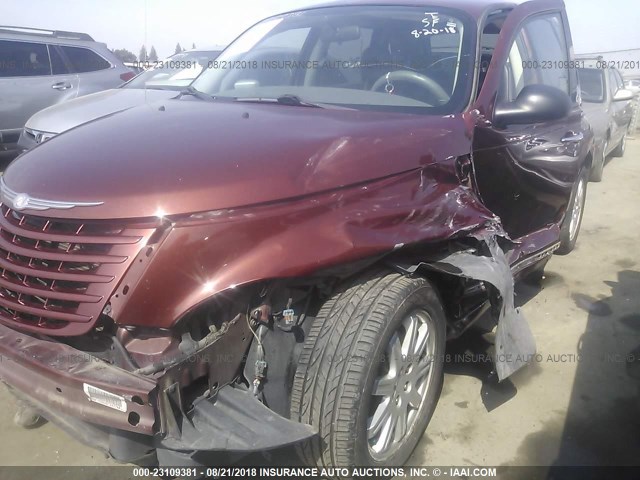 3A8FY58BX8T242744 - 2008 CHRYSLER PT CRUISER TOURING MAROON photo 6