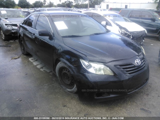 4T1BE46K88U208010 - 2008 TOYOTA CAMRY CE/LE/XLE/SE BLACK photo 1