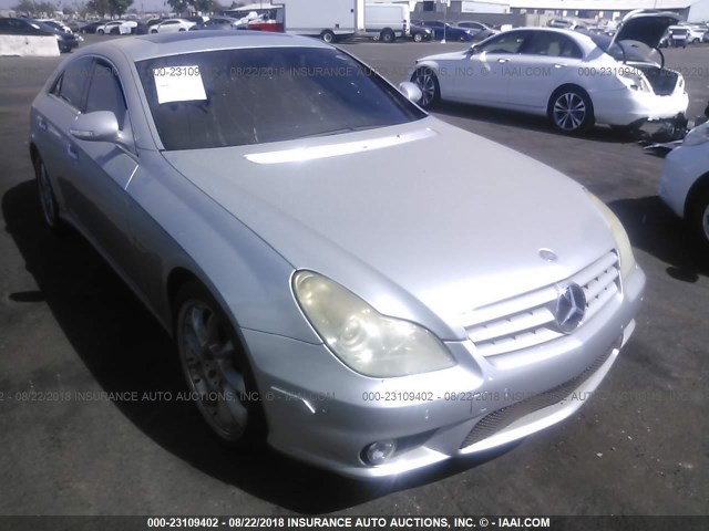 WDDDJ76X46A011944 - 2006 MERCEDES-BENZ CLS 55 AMG SILVER photo 1