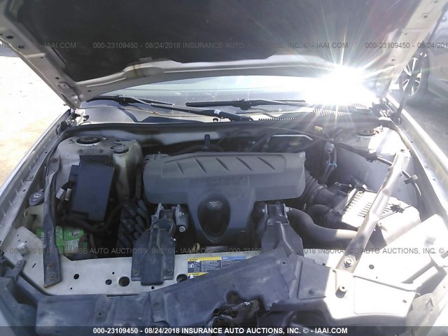 2G2WP552971134005 - 2007 PONTIAC GRAND PRIX SILVER photo 10