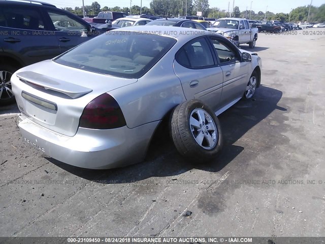 2G2WP552971134005 - 2007 PONTIAC GRAND PRIX SILVER photo 4