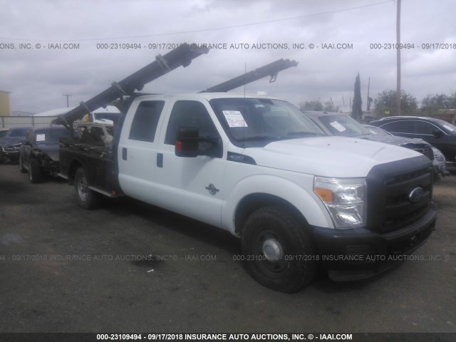 1FT7W3AT9CEC39951 - 2012 FORD F350 SUPER DUTY WHITE photo 1