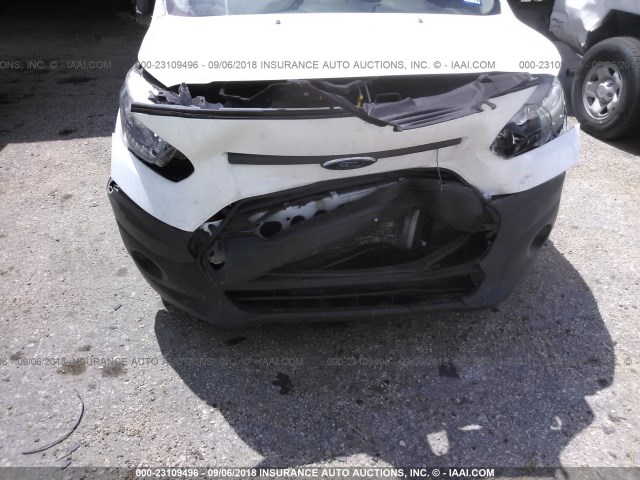 NM0LS7E70H1333484 - 2017 FORD TRANSIT CONNECT XL WHITE photo 6