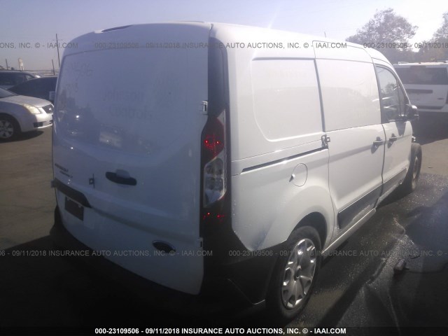 NM0LS7E71H1331078 - 2017 FORD TRANSIT CONNECT XL WHITE photo 4