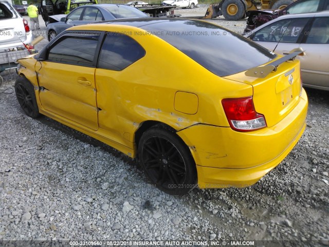 JTKJF5C7XC3026464 - 2012 TOYOTA SCION TC 黄色 照片 3