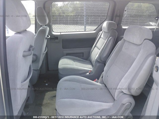 2FMZA52224BA92311 - 2004 FORD FREESTAR SEL SILVER photo 8