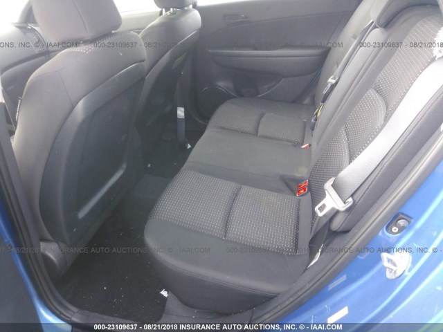 KMHDB8AE4CU130926 - 2012 HYUNDAI ELANTRA TOURING GLS BLUE photo 8