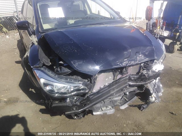 JF2GPABC5HH252039 - 2017 SUBARU CROSSTREK PREMIUM შავი ფოტო 6