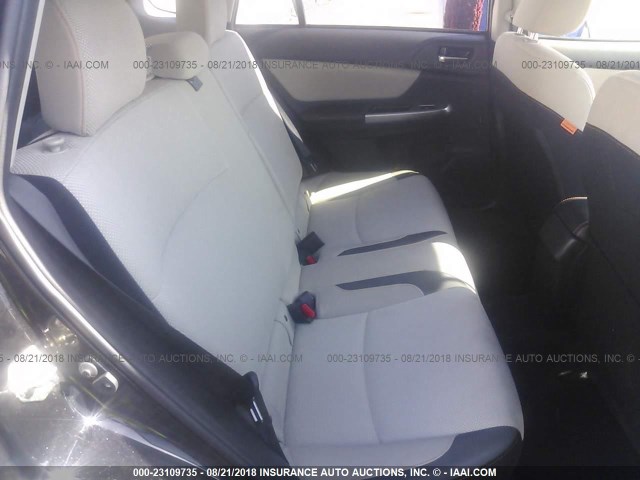 JF2GPABC5HH252039 - 2017 SUBARU CROSSTREK PREMIUM შავი ფოტო 8