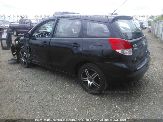 2T1KR32E14C207694 - 2004 TOYOTA COROLLA MATRIX XR BLACK photo 3