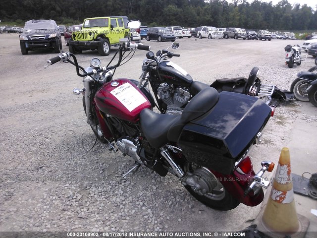 1HFSC43063A303212 - 2003 HONDA VT1100 C2 RED photo 3