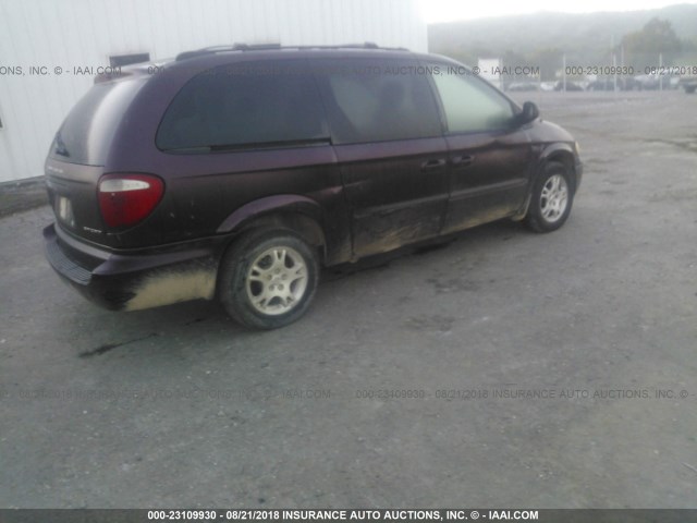 2D4GP44L53R365583 - 2003 DODGE GRAND CARAVAN SPORT MAROON photo 4