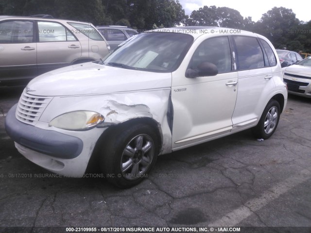 3C8FY68B52T380078 - 2002 CHRYSLER PT CRUISER LIMITED/DREAM CRUISER WHITE photo 2