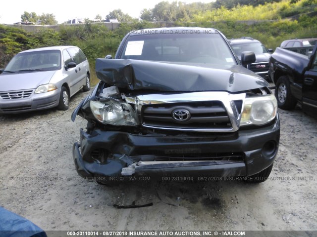 5TEUX42N79Z657002 - 2009 TOYOTA TACOMA ACCESS CAB GREEN photo 6