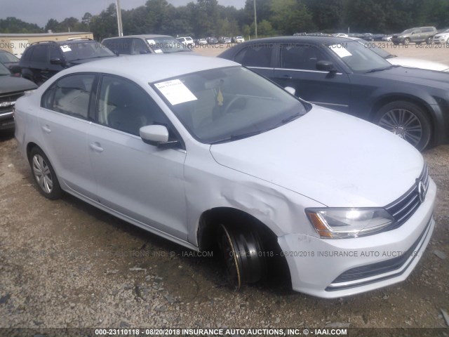 3VW2B7AJ6HM254871 - 2017 VOLKSWAGEN JETTA S GRAY photo 1