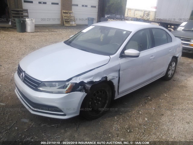 3VW2B7AJ6HM254871 - 2017 VOLKSWAGEN JETTA S GRAY photo 2