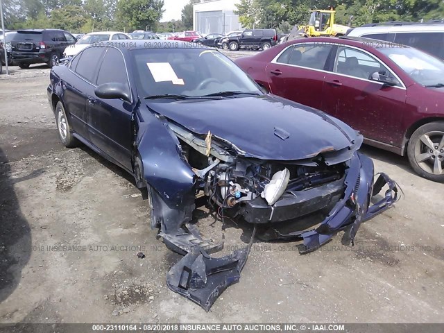 1G2NF52E34M571771 - 2004 PONTIAC GRAND AM SE1 BLUE photo 1