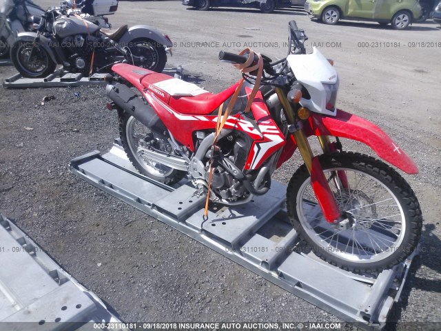 MLHMD441XH5004892 - 2017 HONDA CRF250 L/RL RED photo 1