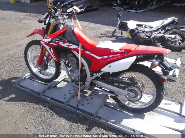 MLHMD441XH5004892 - 2017 HONDA CRF250 L/RL RED photo 3