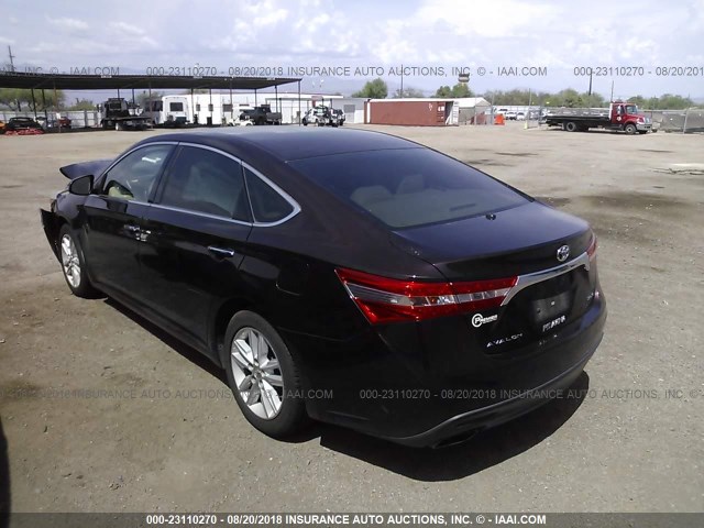 4T1BK1EB8DU058452 - 2013 TOYOTA AVALON PREMIUM/TOURING/LIMITED BURGUNDY photo 3