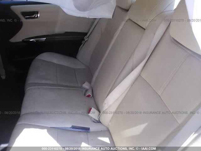 4T1BK1EB8DU058452 - 2013 TOYOTA AVALON PREMIUM/TOURING/LIMITED BURGUNDY photo 8