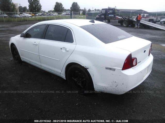 1G1ZB5E09CF209240 - 2012 CHEVROLET MALIBU LS Ağ foto 3