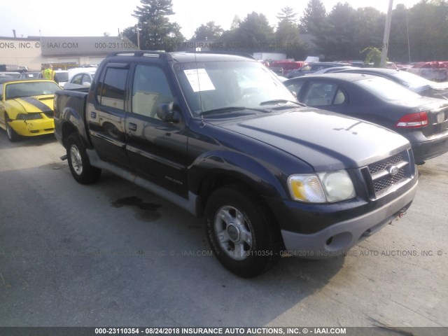 1FMZU77EX1UB50838 - 2001 FORD EXPLORER SPORT TR  BLUE photo 1