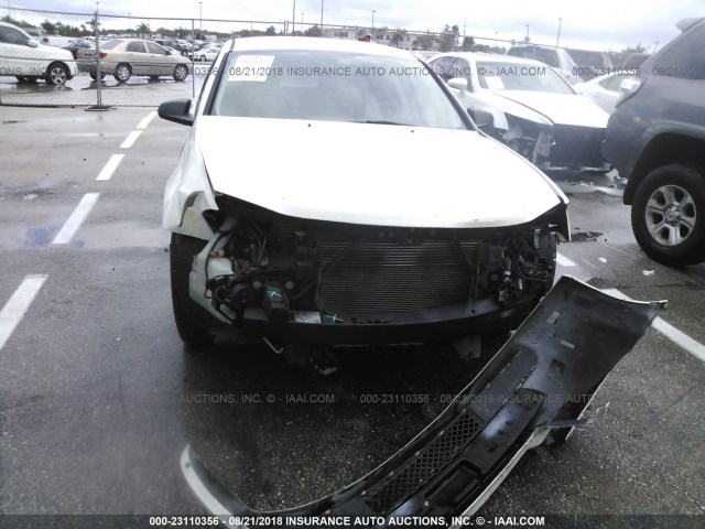 1B3CC4FB3AN150615 - 2010 DODGE AVENGER SXT WHITE photo 6