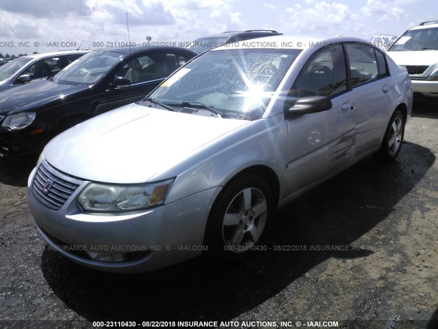 1G8AL55F16Z138277 - 2006 SATURN ION LEVEL 3 SILVER photo 2