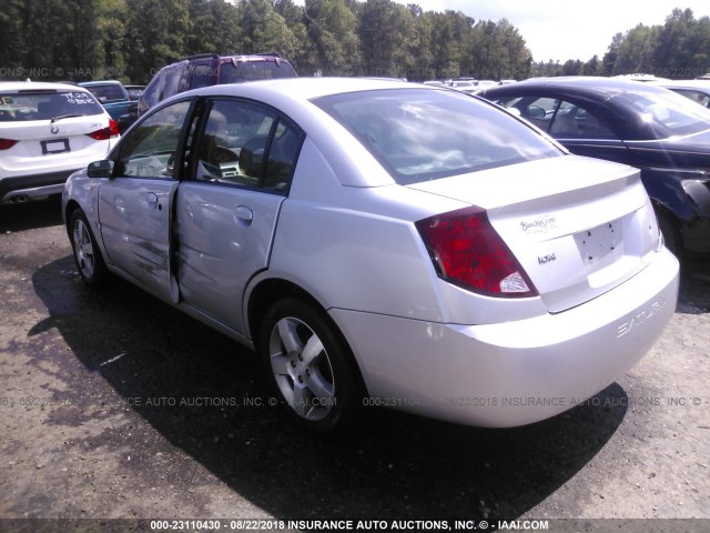 1G8AL55F16Z138277 - 2006 SATURN ION LEVEL 3 SILVER photo 3