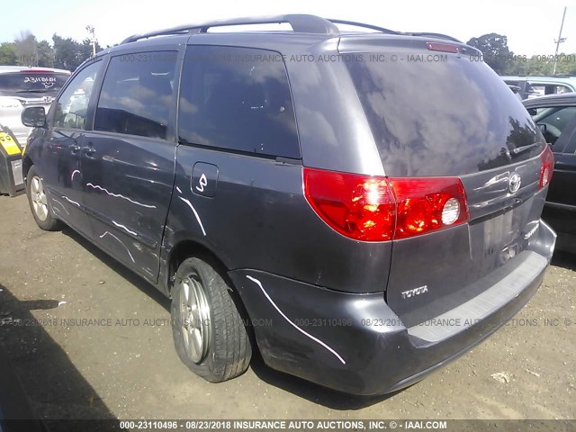 5TDZK23C28S202107 - 2008 TOYOTA SIENNA CE/LE GRAY photo 3