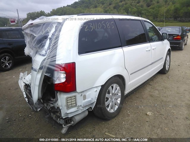 2C4RC1BG4ER284499 - 2014 CHRYSLER TOWN & COUNTRY TOURING WHITE photo 4