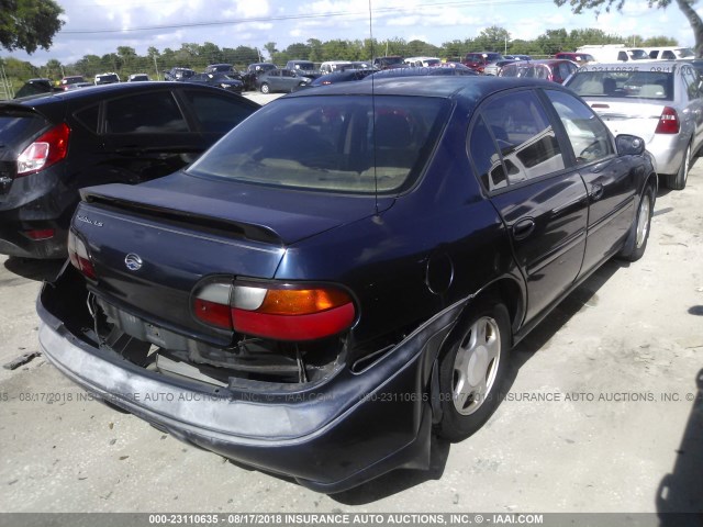 1G1NE52J3Y6207610 - 2000 CHEVROLET MALIBU LS Көк фото 4