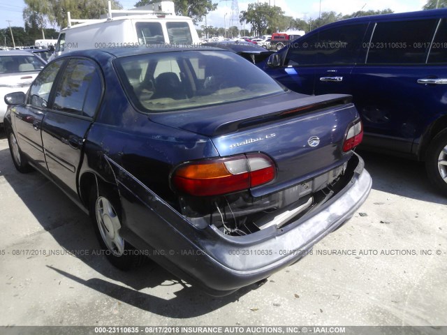 1G1NE52J3Y6207610 - 2000 CHEVROLET MALIBU LS Көк фото 6