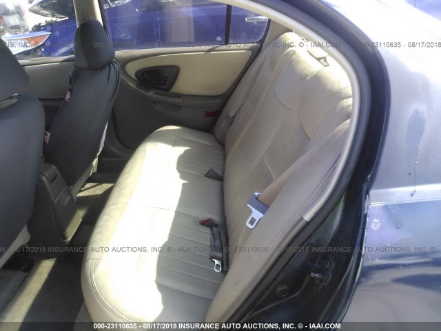 1G1NE52J3Y6207610 - 2000 CHEVROLET MALIBU LS Көк фото 8