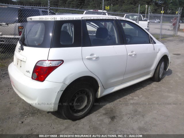 JTKKT624865019161 - 2006 TOYOTA SCION XA თეთრი ფოტო 4