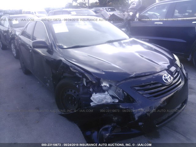 4T1BE46K19U404596 - 2009 TOYOTA CAMRY SE/LE/XLE BLACK photo 1